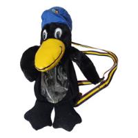 Usado, Estojo Em Pelúcia Porta Caneta Lápis Pinguim Com Alça Usada. comprar usado  Brasil 