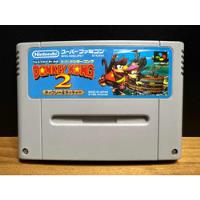 Super Donkey Kong 2 Super Famicom Original Nintrndo Sfc Snes comprar usado  Brasil 