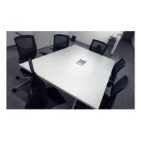 Usado, Conjunto Mesa Para Reuniões 6 Cadeiras Escritório Industrial comprar usado  Brasil 