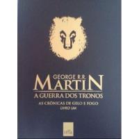 Livro A Guerra Dos Tronos - As Cronicas De Gelo E Fogo Livro Um - George R. R. [2014] comprar usado  Brasil 