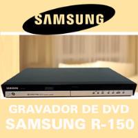 Dvd Player Gravador Samsung R-150 - Nao Grava comprar usado  Brasil 