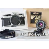 Câmera Nikon Fm2 (na Caixa) + Lente 50mm F/1.8 Ais #1, usado comprar usado  Brasil 
