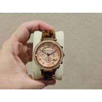 Relógio Michael Kors Rosê Com Oncinha Usado comprar usado  Brasil 