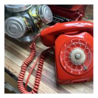 Telefone Antigo Ericsson À Disco _ Vermelho, usado comprar usado  Brasil 