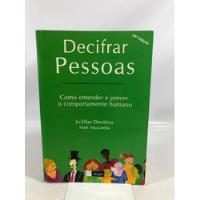 Livro Decifrar Pessoas 29 Edição Como Entender E Prever O Comportamento Humano P502 comprar usado  Brasil 