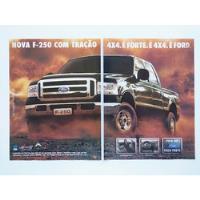 Ford F250 4x4 Cabine Dupla - Propaganda De Revista comprar usado  Brasil 