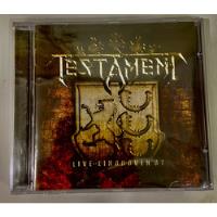 Cd Testament Live At Eindhoven (1987) comprar usado  Brasil 