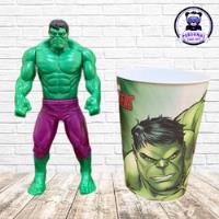 Boneco Hulk Original Hasbro + Copo Incrível Hulk  comprar usado  Brasil 