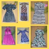 Lote Vestidos Brechó/ Bazar/ Usados / Tam: Variados comprar usado  Brasil 
