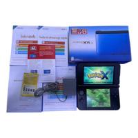 Console Nintendo 3ds Xl Azul 128gb Com Jogos Na Memória Completo Na Caixa Com Carregador E Manuais comprar usado  Brasil 
