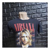 Camiseta Kurt Cobain Nirvana Manga Curta Tamanho P comprar usado  Brasil 
