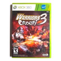 Jogo Warriors Orochi 3 Original Xbox 360 Midia Fisica Cd., usado comprar usado  Brasil 