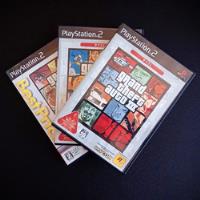 Grand Theft Auto 3 + Vice City + San Andreas (japonês) - Ps2, usado comprar usado  Brasil 
