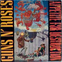 Guns N' Roses Appetite For Destruction Lp 1988 Com Envelope comprar usado  Brasil 