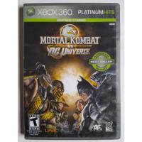 Jogo Mortal Kombat Vs Dc Universe Original Xbox360 Fisico Cd comprar usado  Brasil 