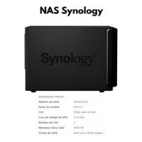 Usado, Storage Nas Synology Servidor Ds412+ Com 4 Baias +3hds De 4tb comprar usado  Brasil 