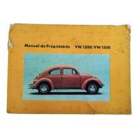 Usado, Manual Do Proprietário Volkswagen Sedan Fusca 1972 Original  comprar usado  Brasil 