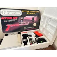 Nintendo Nes Action Set Completo Na Caixa, usado comprar usado  Brasil 