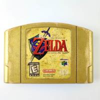 Usado, Zelda Ocarina Of Time Collectors Edition Gold Nintendo 64 comprar usado  Brasil 