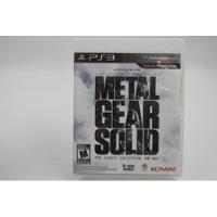 Jogo Ps3 - Metal Gear Solid: The Legacy Collection (1), usado comprar usado  Brasil 