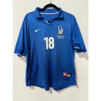 Usado, Camisa Italia Copa Do Mundo 1998 Roberto Baggio 18 Oficial comprar usado  Brasil 