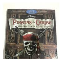 Usado, Blu-ray Coleção Box Piratas Do Caribe 4 Filmes 6x Sem Juros comprar usado  Brasil 