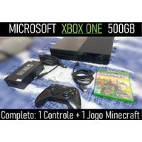 Usado, Microsoft Xbox One Fat  500gb + 1 Controle + Jogos Brinde Minecraft comprar usado  Brasil 