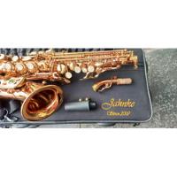 Sax Soprano Curvo Jahnke Novissim Saxofone D Luthier Troco+$, usado comprar usado  Brasil 