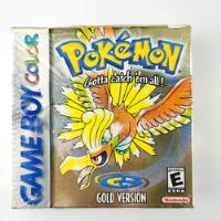 Pokemon Gold Nintendo Game Boy Color Gbc Completo comprar usado  Brasil 