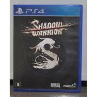 Shadow Warrior Playstation 4 Mídia Física Jogo Ação E Terror comprar usado  Brasil 
