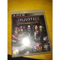 Injustice Ultimate Edition Ps3 Mídia Física  comprar usado  Brasil 