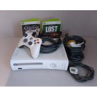 Xbox 360 Fat Arcade 256 Mb, 1 Controle, Cabos, Fonte Original Placa Jasper 2008 Desbl Lt 3.0 comprar usado  Brasil 