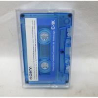 Fita Sony Azul Transparente Limpeza C-1k Cassete Ler Descr, usado comprar usado  Brasil 
