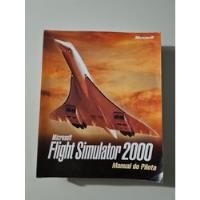 Livro, Flight Simulator 2000, Manual Do Piloto, Microsoft, usado comprar usado  Brasil 