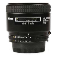 Objetiva Nikon Af 85mm F1.8 , usado comprar usado  Brasil 