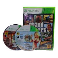 Grand Theft Auto V Gta 5 Dois Cds Xbox 360 Original Físico comprar usado  Brasil 
