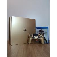 Usado, Playstation 4 Slim 1tb Gold Limited Edition - Seminovo comprar usado  Brasil 