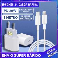 Carregador De iPhone Turbo 20w 8,xr,11,12,13,14 Pro/pro Max comprar usado  Brasil 