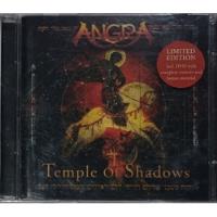 Angra Cd Temple Of Shadows  Duplo Edu Falaschi Cd Mais Dvd, usado comprar usado  Brasil 