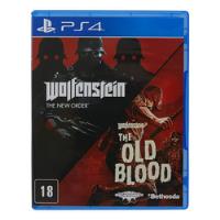 Jogo Wolfenstein: The New Order & The Old Blood Pack Ps4 comprar usado  Brasil 