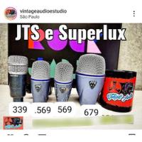 Microfone Jts E Superlux comprar usado  Brasil 