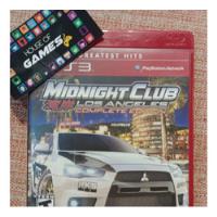 Midnight Club Los Angeles Complete Ed Ps3 Midia Física Usado comprar usado  Brasil 