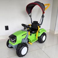 Trator Infantil Poliplac Politractor Verde Com Capota!!! comprar usado  Brasil 