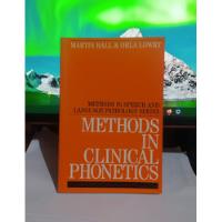 Methods In Clinical Phonetics Capa Comum   2001 Edição Inglês  Por Martin J. Ball (autor), Orla Lowry (autor), usado comprar usado  Brasil 