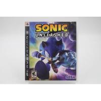 Jogo Ps3 - Sonic Unleashed (1) comprar usado  Brasil 