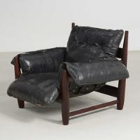sofa preto couro comprar usado  Brasil 