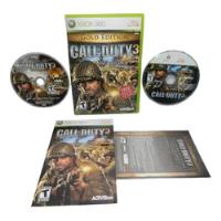 Call Of Duty 3 Gold Edition Original Fisico Midia Xbox 360 comprar usado  Brasil 