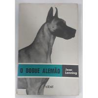 Usado, O Dogue Alemão De Lanning Jean Pela Nobel (1984) comprar usado  Brasil 