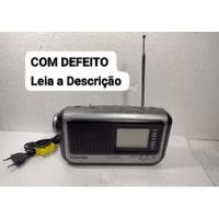 Usado, Rádio Portátil Toshiba Tr 450 Lanterna - Com Defeito  comprar usado  Brasil 