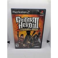 Guitar Hero 3 Legends Of Rock Jogo De Ps2 Original comprar usado  Brasil 